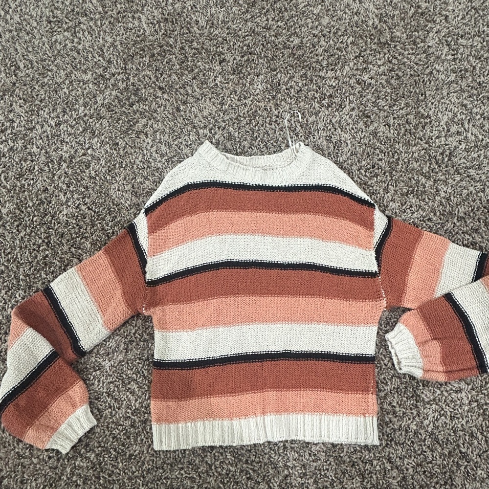 Billabong  Striped Crewneck Sweater